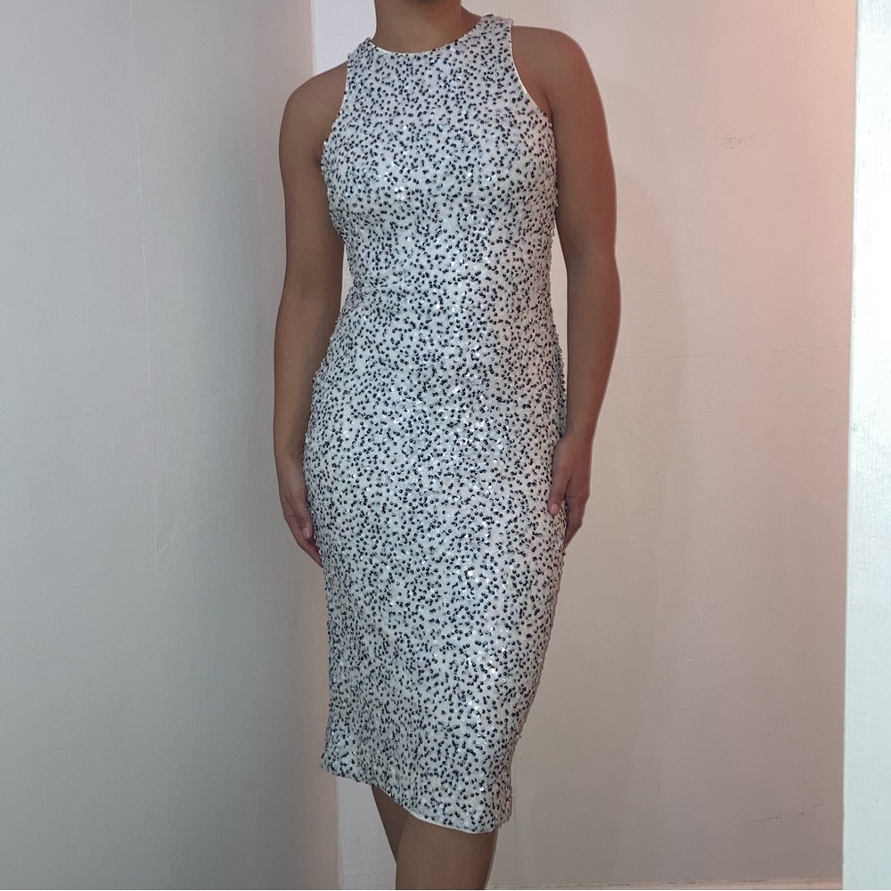 Sequin Midi Dress